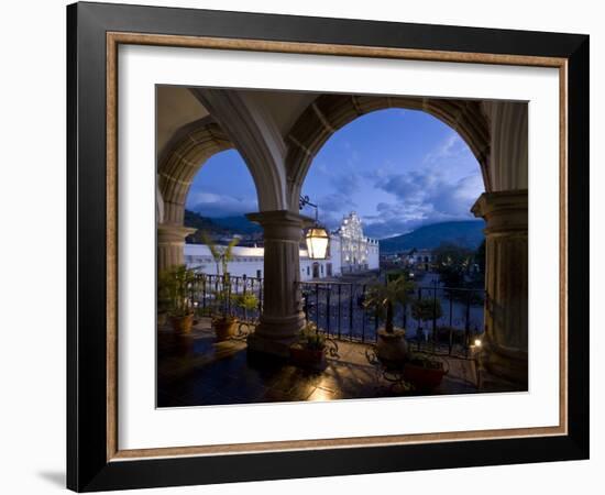 Parque Central, Antigua, Guatemala, Central America-Ben Pipe-Framed Photographic Print