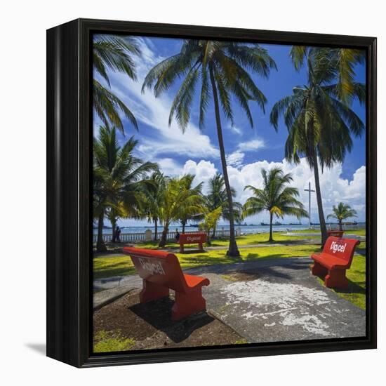 Parque De La Juventud on the Waterfront in Colon.-Jon Hicks-Framed Premier Image Canvas