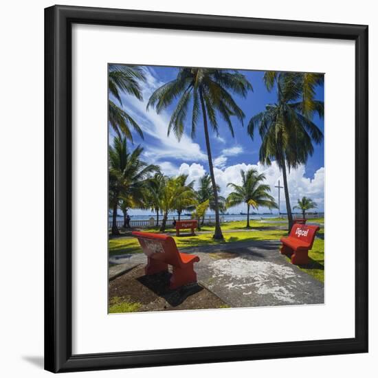 Parque De La Juventud on the Waterfront in Colon.-Jon Hicks-Framed Photographic Print