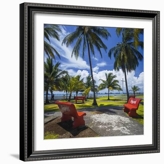 Parque De La Juventud on the Waterfront in Colon.-Jon Hicks-Framed Photographic Print