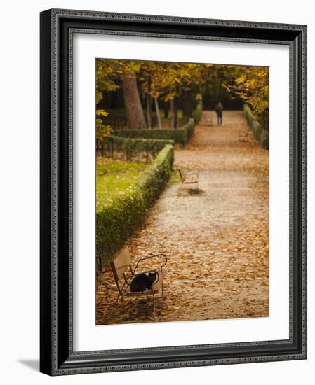 Parque Del Buen Retiro, Madrid, Spain-Walter Bibikow-Framed Photographic Print