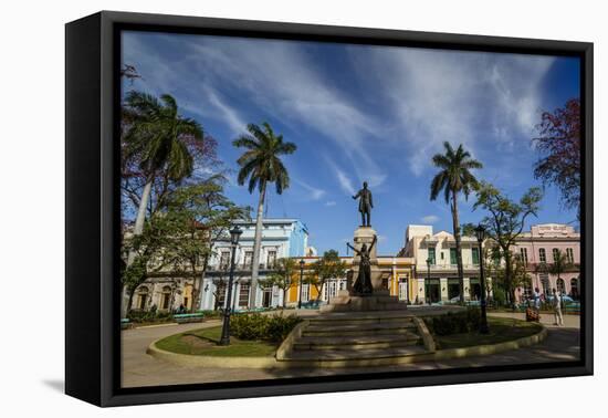 Parque Libertad, Matanzas, Cuba, West Indies, Caribbean, Central America-Yadid Levy-Framed Premier Image Canvas