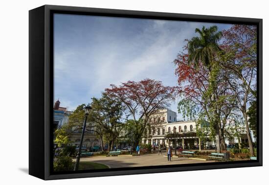Parque Libertad, Matanzas, Cuba, West Indies, Caribbean, Central America-Yadid Levy-Framed Premier Image Canvas
