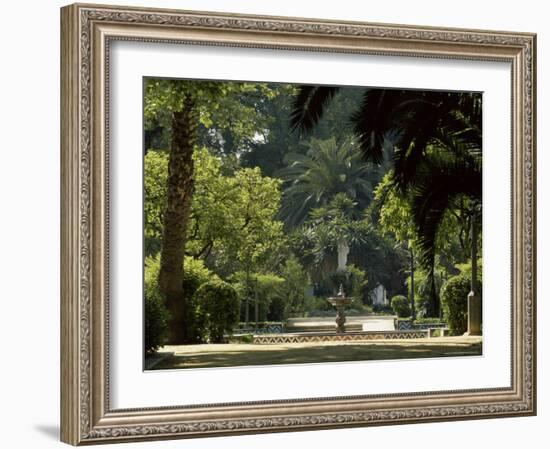 Parque Maria Luisa, Seville, Andalusia (Andalucia), Spain, Europe-Ruth Tomlinson-Framed Photographic Print