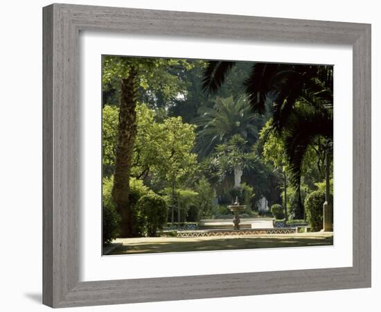 Parque Maria Luisa, Seville, Andalusia (Andalucia), Spain, Europe-Ruth Tomlinson-Framed Photographic Print