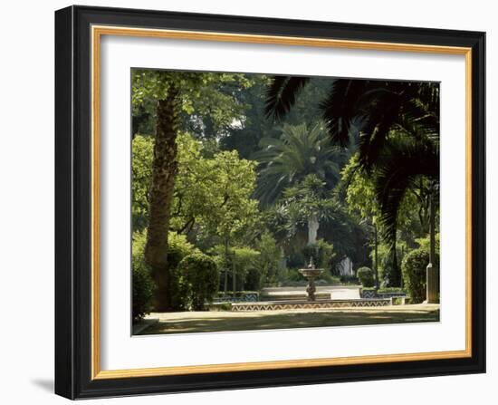 Parque Maria Luisa, Seville, Andalusia (Andalucia), Spain, Europe-Ruth Tomlinson-Framed Photographic Print