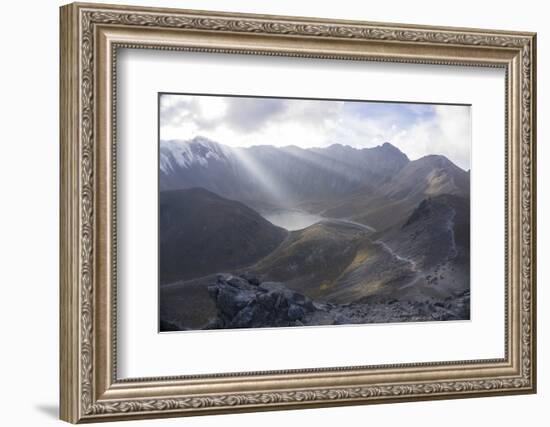 Parque Nevada de Toluca and the volcano de Toluca, Mexico, North America-Peter Groenendijk-Framed Photographic Print