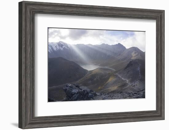 Parque Nevada de Toluca and the volcano de Toluca, Mexico, North America-Peter Groenendijk-Framed Photographic Print