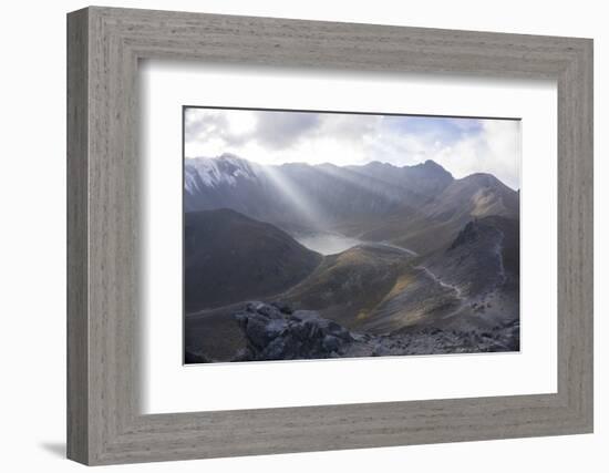 Parque Nevada de Toluca and the volcano de Toluca, Mexico, North America-Peter Groenendijk-Framed Photographic Print