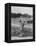 Parqueuse d'Huitres, Oyster Gatherer, of Cap Ferret Near Arcachon in South- West France-null-Framed Premier Image Canvas