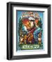 Parrot and Tikis-FlyLand Designs-Framed Giclee Print