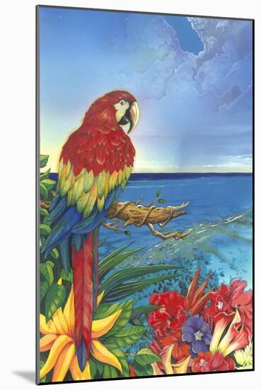 Parrot Dice-Scott Westmoreland-Mounted Art Print