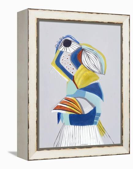 Parrot I-Hasse Jacobsen-Framed Stretched Canvas