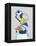 Parrot I-Hasse Jacobsen-Framed Stretched Canvas