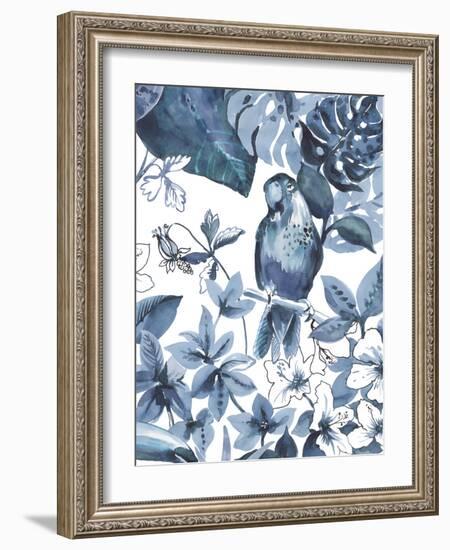 Parrot Jungle-Sandra Jacobs-Framed Giclee Print