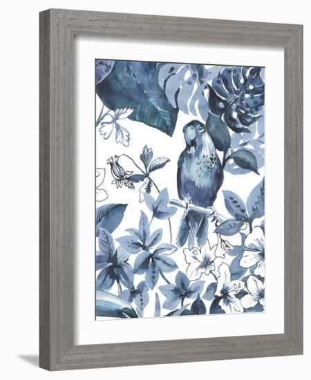 Parrot Jungle-Sandra Jacobs-Framed Giclee Print