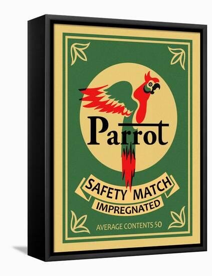 Parrot Safety Matches-Mark Rogan-Framed Stretched Canvas