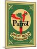 Parrot Safety Matches-Mark Rogan-Mounted Art Print