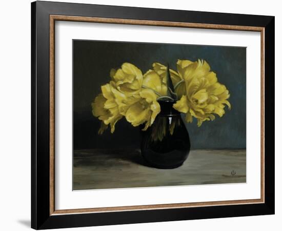 Parrot Tulips, 2010-James Gillick-Framed Giclee Print