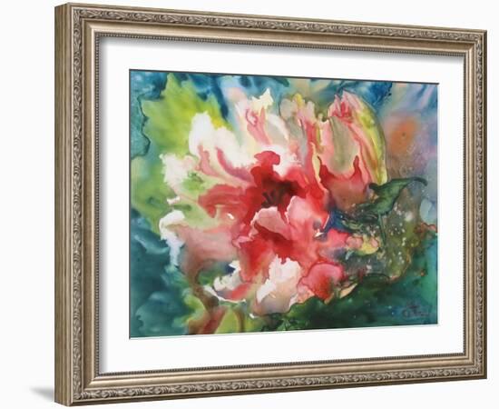 Parrot Tulips I-Paula Giltner-Framed Art Print