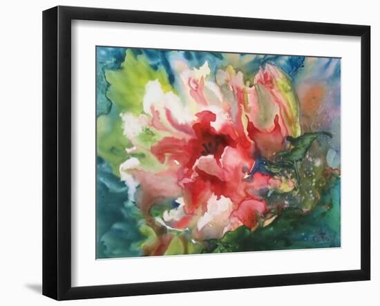 Parrot Tulips I-Paula Giltner-Framed Art Print