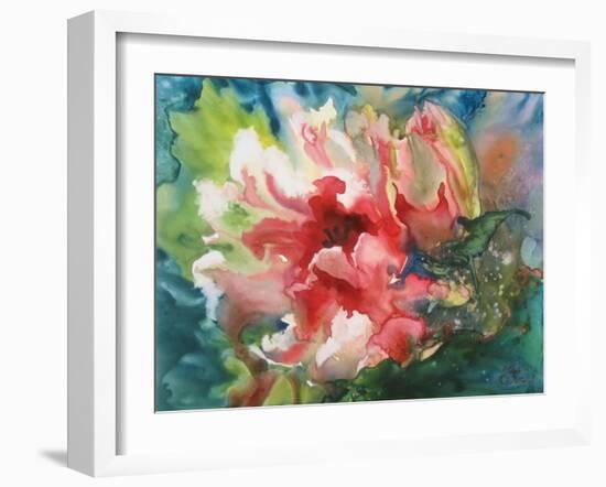 Parrot Tulips I-Paula Giltner-Framed Art Print