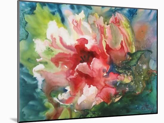 Parrot Tulips I-Paula Giltner-Mounted Art Print