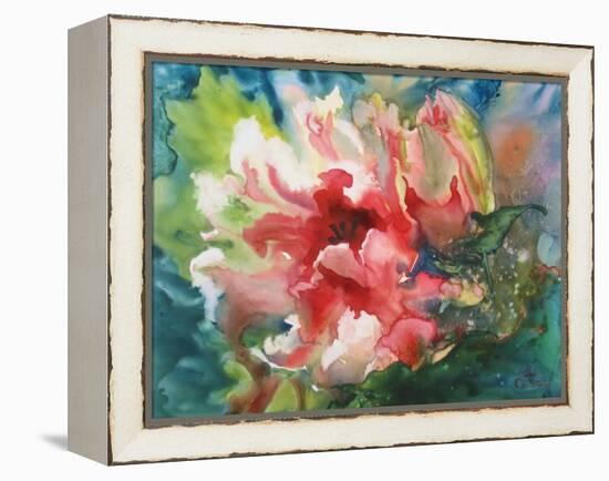 Parrot Tulips I-Paula Giltner-Framed Stretched Canvas