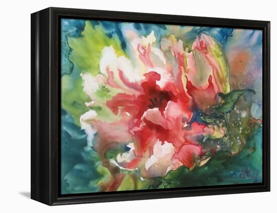 Parrot Tulips I-Paula Giltner-Framed Stretched Canvas