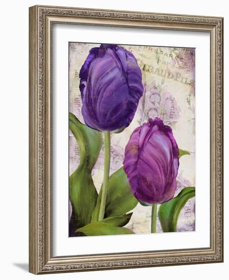 Parrot Tulips I-null-Framed Giclee Print
