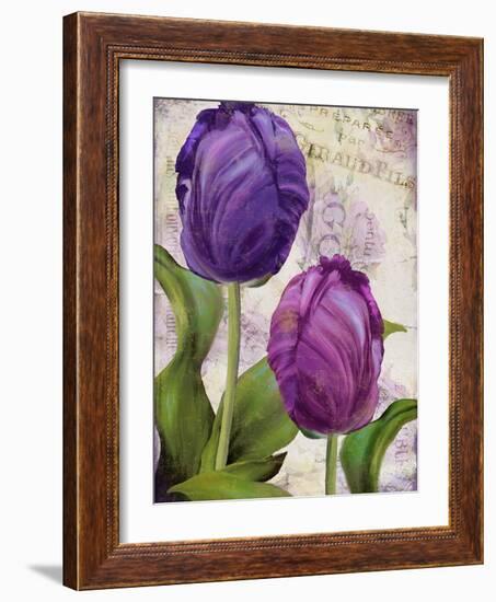 Parrot Tulips I-null-Framed Giclee Print