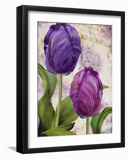 Parrot Tulips I-null-Framed Giclee Print