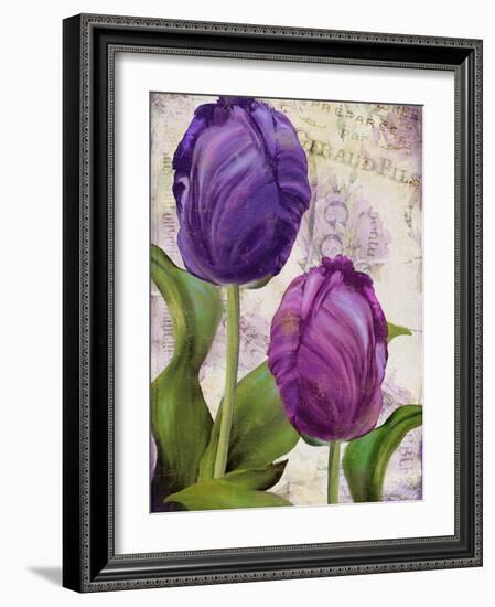 Parrot Tulips I-null-Framed Giclee Print