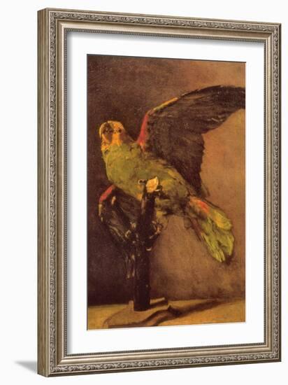 Parrot-Vincent van Gogh-Framed Art Print