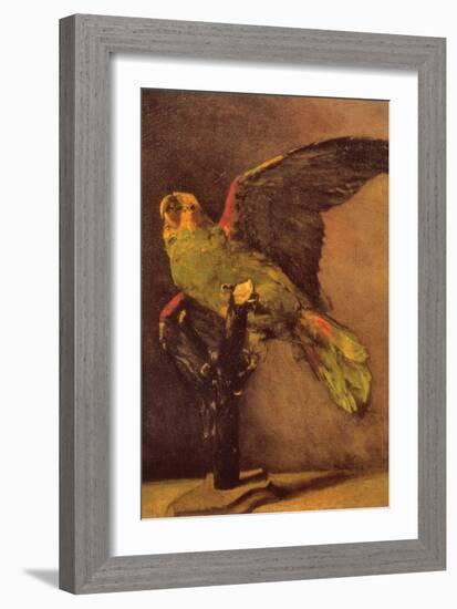 Parrot-Vincent van Gogh-Framed Art Print