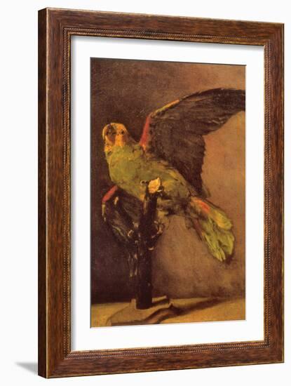 Parrot-Vincent van Gogh-Framed Art Print