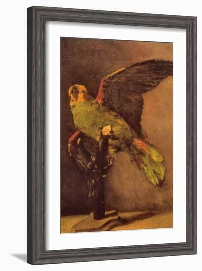 Parrot-Vincent van Gogh-Framed Art Print