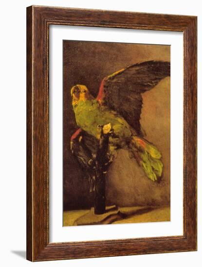 Parrot-Vincent van Gogh-Framed Art Print