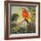 Parrots at Bay I-Jane Slivka-Framed Art Print