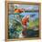 Parrots at Bay II-Jane Slivka-Framed Stretched Canvas