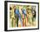 Parrots-Auguste Macke-Framed Art Print