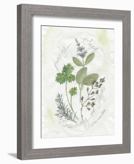 Parsley and Sage-Elissa Della-piana-Framed Art Print