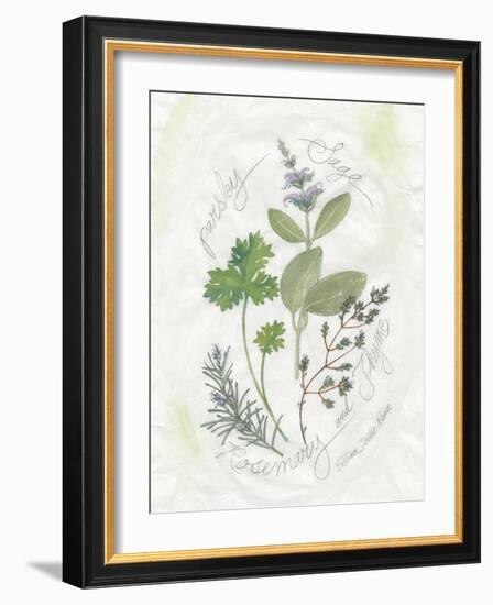 Parsley and Sage-Elissa Della-piana-Framed Art Print