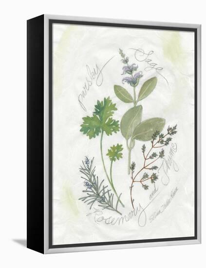 Parsley and Sage-Elissa Della-piana-Framed Stretched Canvas