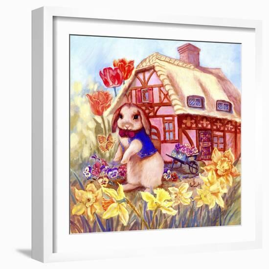 Parsley Bunny's House-Judy Mastrangelo-Framed Giclee Print