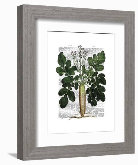 Parsnip 2-Fab Funky-Framed Art Print