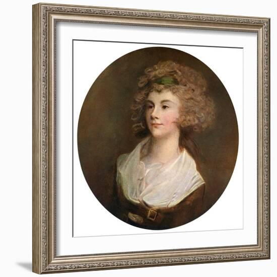 Parson's Daughter, 1770-George Romney-Framed Giclee Print