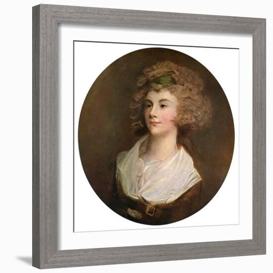 Parson's Daughter, 1770-George Romney-Framed Giclee Print