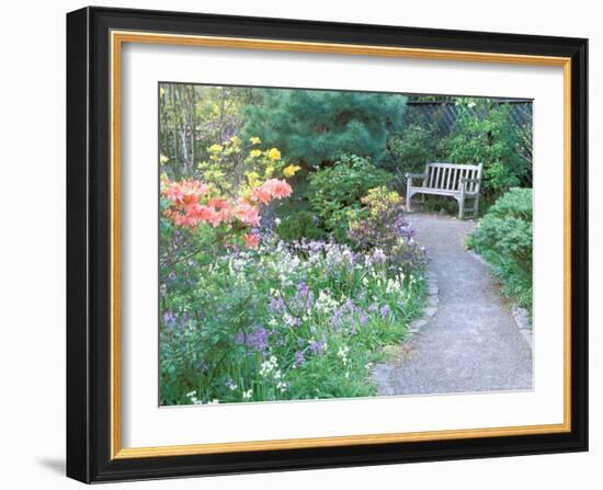 Parsons Gardens Park on Queen Anne Hill, Seattle, Washington, USA-null-Framed Photographic Print