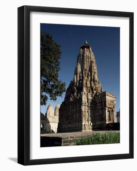 Parsvanatha Temple, East Group, Khajuraho, Unesco World Heritage Site, Madhya Pradesh State, India-Adam Woolfitt-Framed Photographic Print